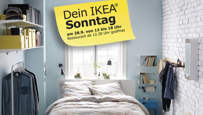 Sonntag zu Ikea