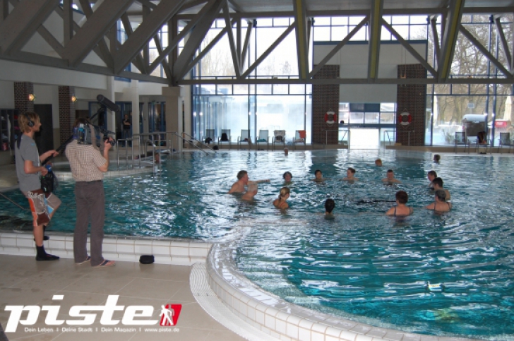 piste goes Aqua Zumba in der Holstein Therme 
