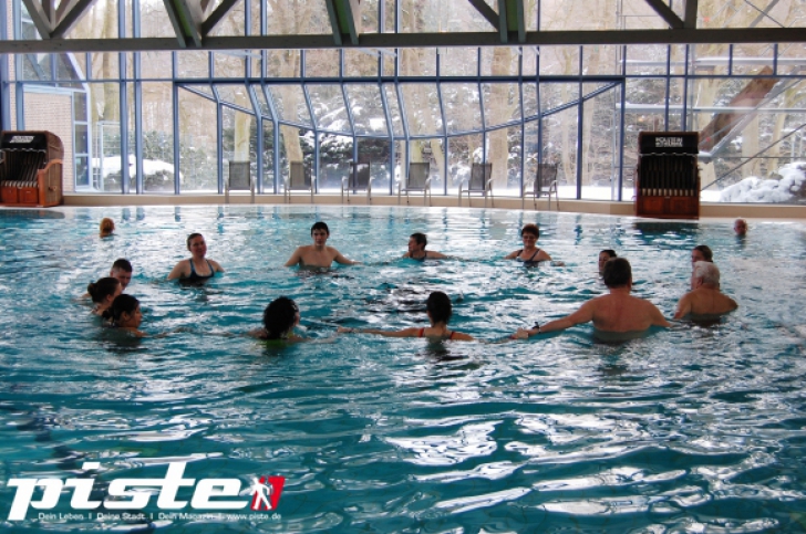 piste goes Aqua Zumba in der Holstein Therme 
