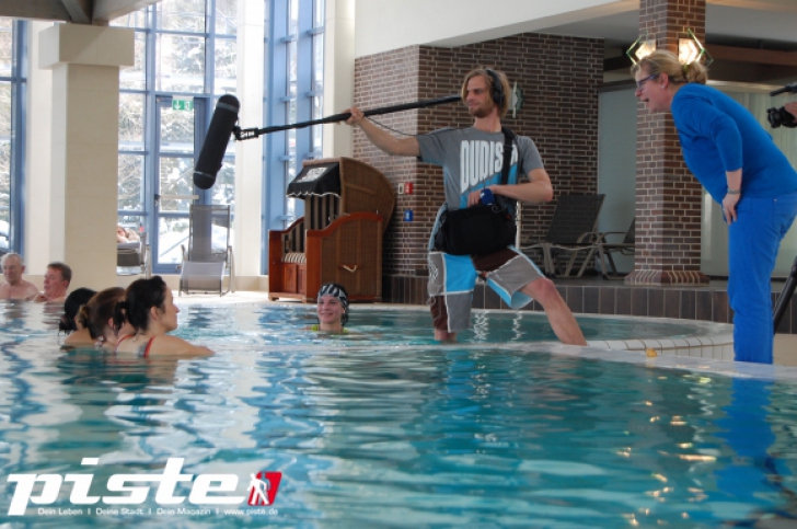 piste goes Aqua Zumba in der Holstein Therme 