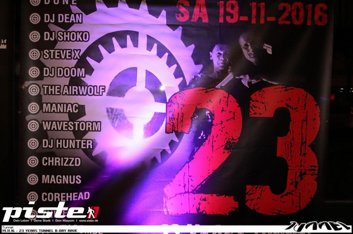 23 Years Tunnels B_Day Rave
