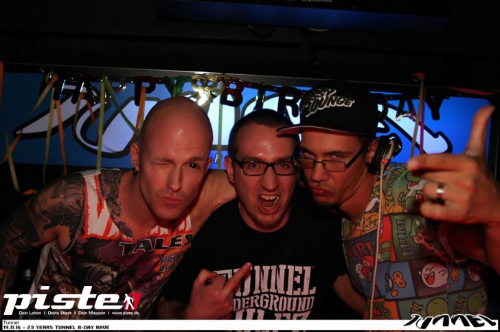 23 Years Tunnels B_Day Rave
