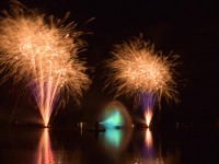 Fontänen in Flammen