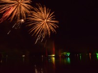Fontänen in Flammen