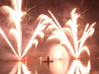 Fontänen in Flammen