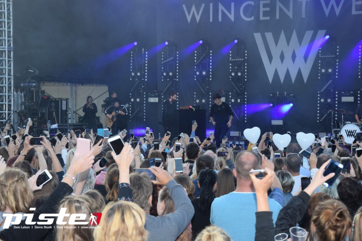 Open-Air-Konzert mit Wincent Weiss, LEA & Glasperlenspiel