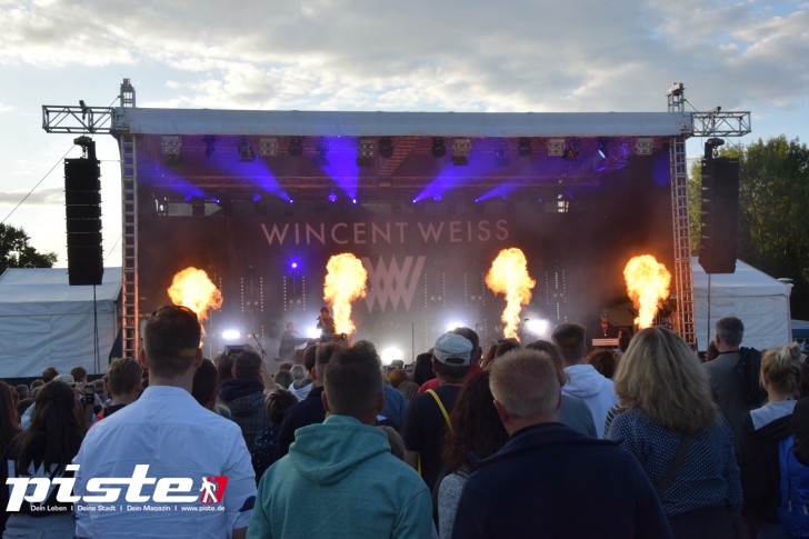 Open-Air-Konzert mit Wincent Weiss, LEA & Glasperlenspiel