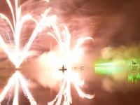 Fontänen in Flammen