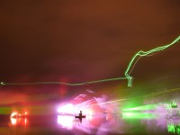 Fontänen in Flammen