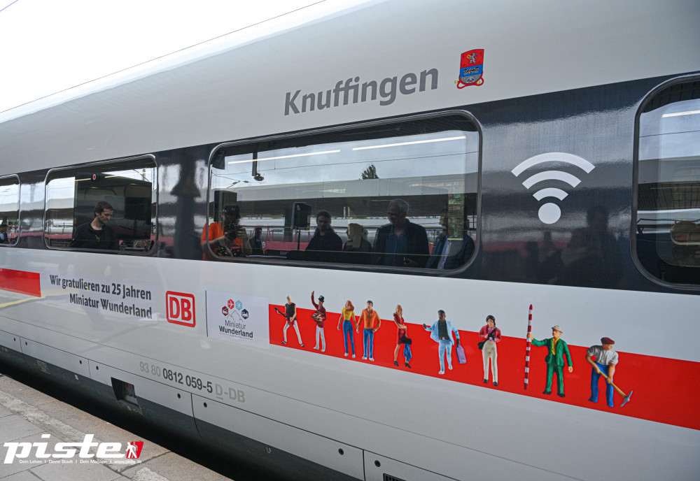 ICE Taufe Miniatur-Wunderland