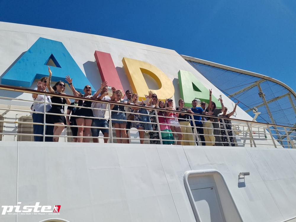Aida Mar Piste Schiffsbesichtigung