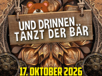 Und drinnen tanzt der Bär