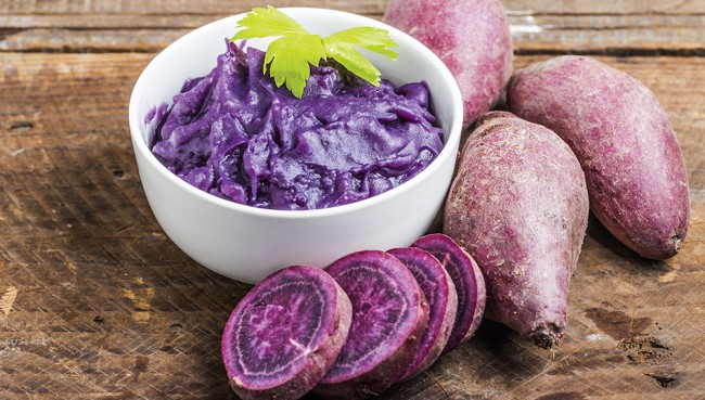 nach der Süßkartoffel: Purple Yam