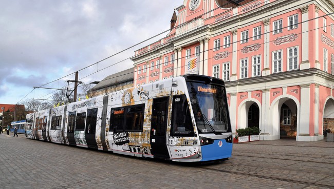 Jubiläumsstrassenbahn vorgestellt