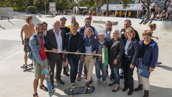 Wellenpark für Skater in Lankow eingeweiht