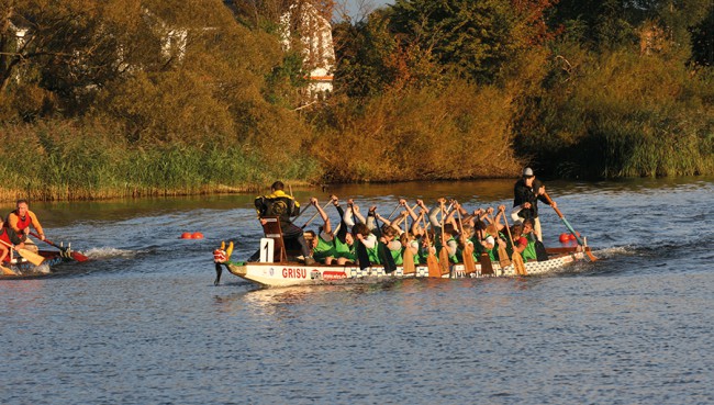 Drachenboot Herbstrennen
