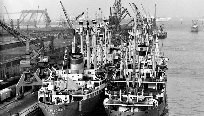 Hafengeschichte in Bildern