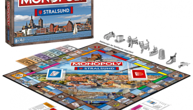 Cooles Weihnachtsgeschenk für Stralsund-Fans: Monopoly Stralsund Edition