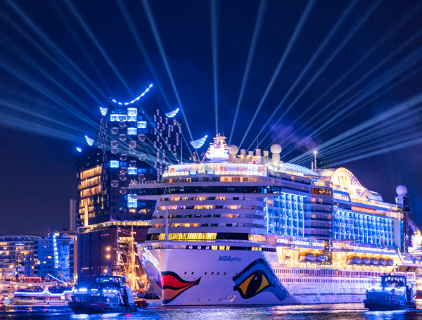AIDA auf den Hamburg Cruise Days 