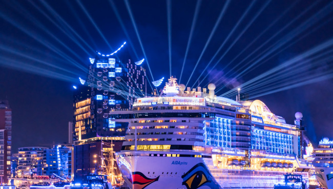 AIDA auf den Hamburg Cruise Days 