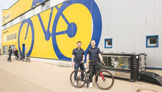 Bikemarket Neuerffnung in Schutow | Piste Rostock