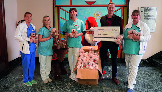 Trösteteddys finden neue Freunde