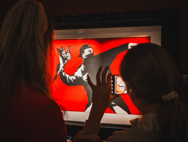 Banksy Ausstellung in Rostock