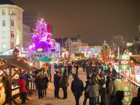 Santa Pauli auf dem Spielbudenplatz