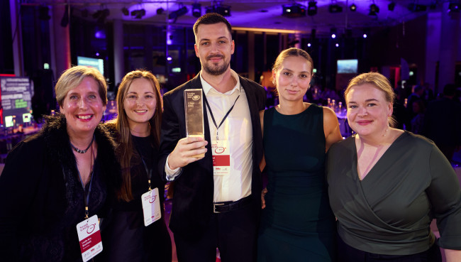 Auszeichnung Newcomer Finalist