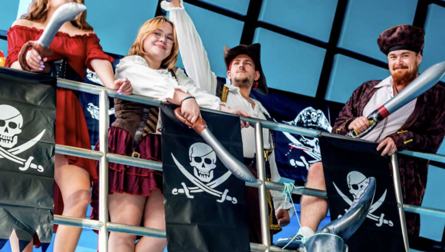 Piraten-Meuterei im Zentralbad