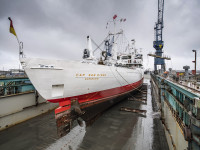 Cap San Diego braucht Rückenwind