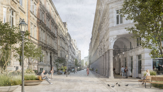 So sehen die Colonnaden in der Zukunft aus