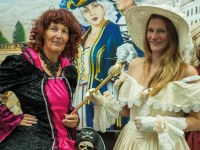 Staffelstab Übergabe beim Klamöttchen