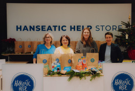 Hanseatic Help und elf Unternehmen sorgen für Weihnachtsfreude