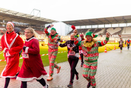 Neuer Teilnahmerekord bei Deutschlands größtem Weihnachtslauf