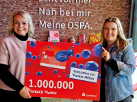 Punkte Millionärin bei der Ospa