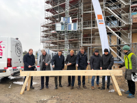 Richtfest bei der Ospa