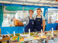 Der Wochenmarkt Zieht um