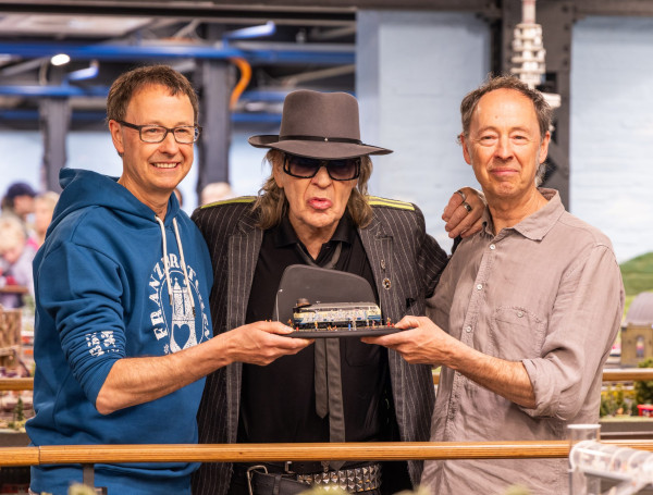 Udo Lindenberg erobert das Miniatur Wunderland