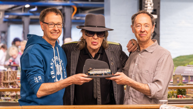 Udo Lindenberg erobert das Miniatur Wunderland