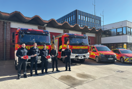 Neue Einsatzfahrzeuge für die Feuerwehr