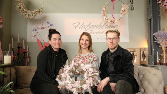 Hafenblume im Stadthafen