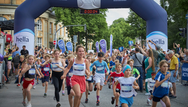 1. Hafenlauf Hamburg: Der Kinderlauf zum Hafengeburtstag