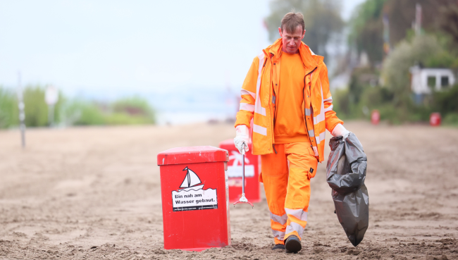 Frühlingsgefühle an der Elbe
