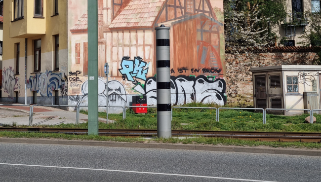 Neuer Blitzer am Mühlendamm