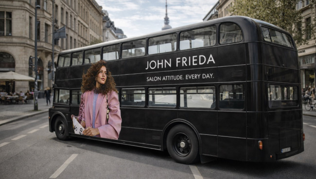 John Frieda hits the road: Next Stop Hamburg!