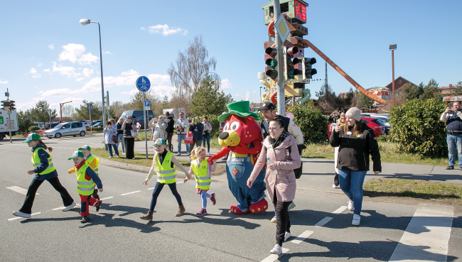Erste Karlchen Ampel