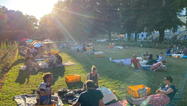 Picknick im Stadtgrün
