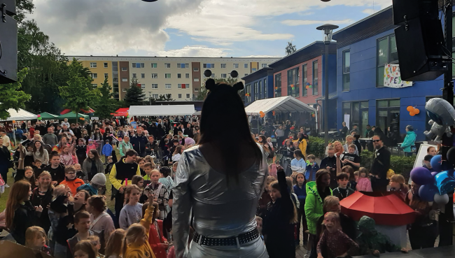 Kinderfest in Lichtenhagen