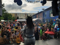 Kinderfest in Lichtenhagen